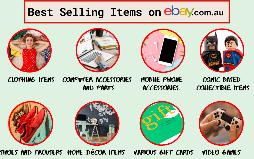 best selling items on eBay